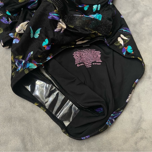 New! Victoria’s Secret rhinestone bling butterfly print one piece 27644 - Picture 10 of 12